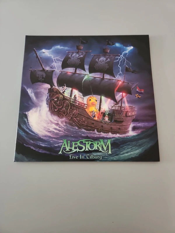 Vinyle coloré alestorm live in tilbug
