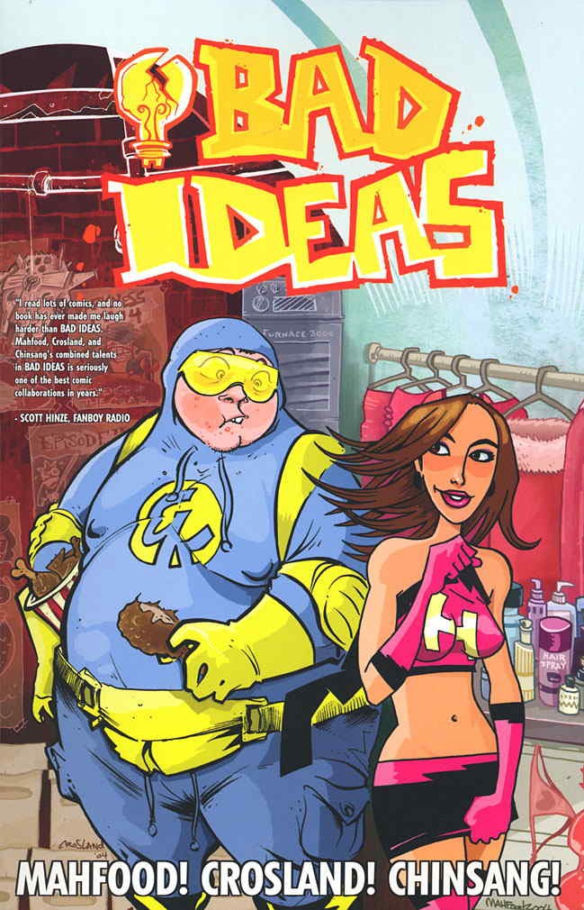 Bad Ideas #2 FN; Image | Jim Mahfood - w/Bag+Board