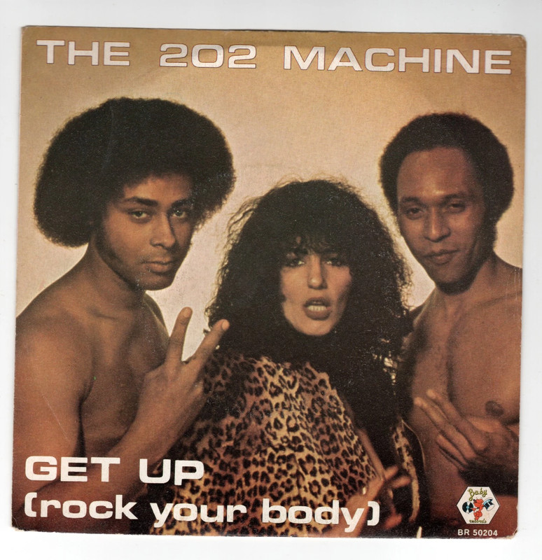 [7" ] 202 Machine – Get Up (Rock Your Body) / Only💿 ottime👌