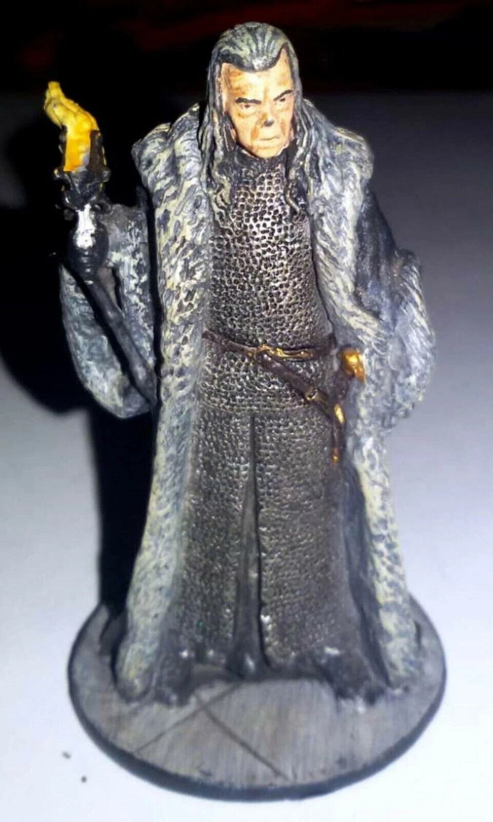 Signore degli Anelli Lord of the Rings Miniatura Metallo DENETHOR