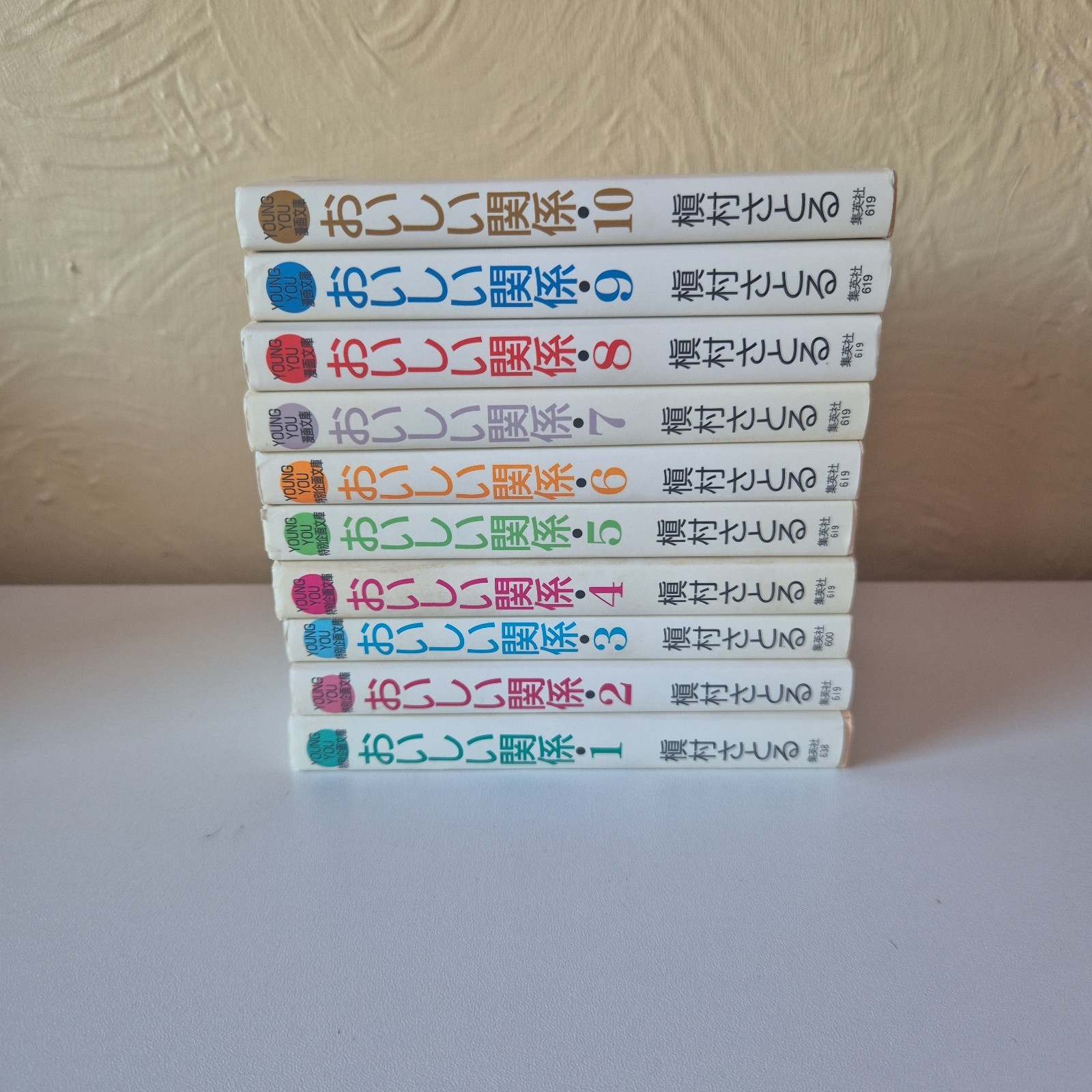TASTY AFFINITY / OISHII KANKEI Japanese Manga pocket edition Vol.1-10 Full Set