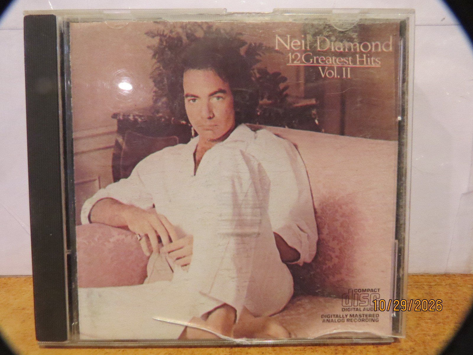 NEIL DIAMOND " 12 GREATEST HITS VOL 2 "   CD G+