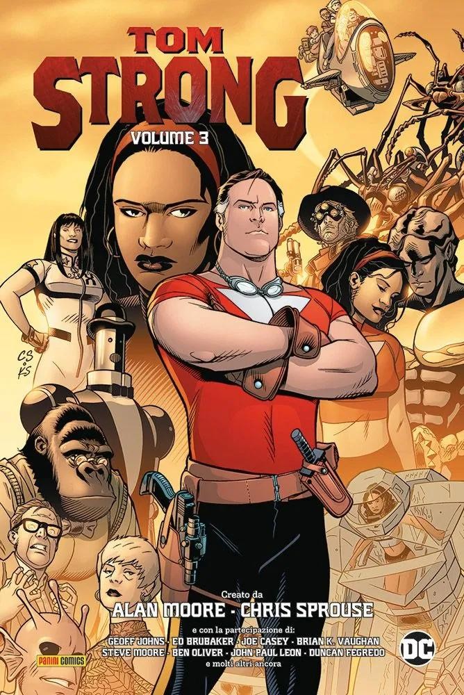 Chris Sprouse - Alan Moore TOM STRONG n. 3 DC Black Label Deluxe