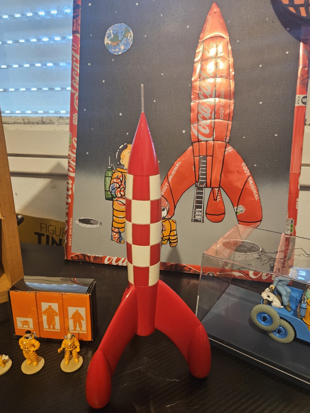 Fusée Tintin Images Mythiques 2001 29 Cm