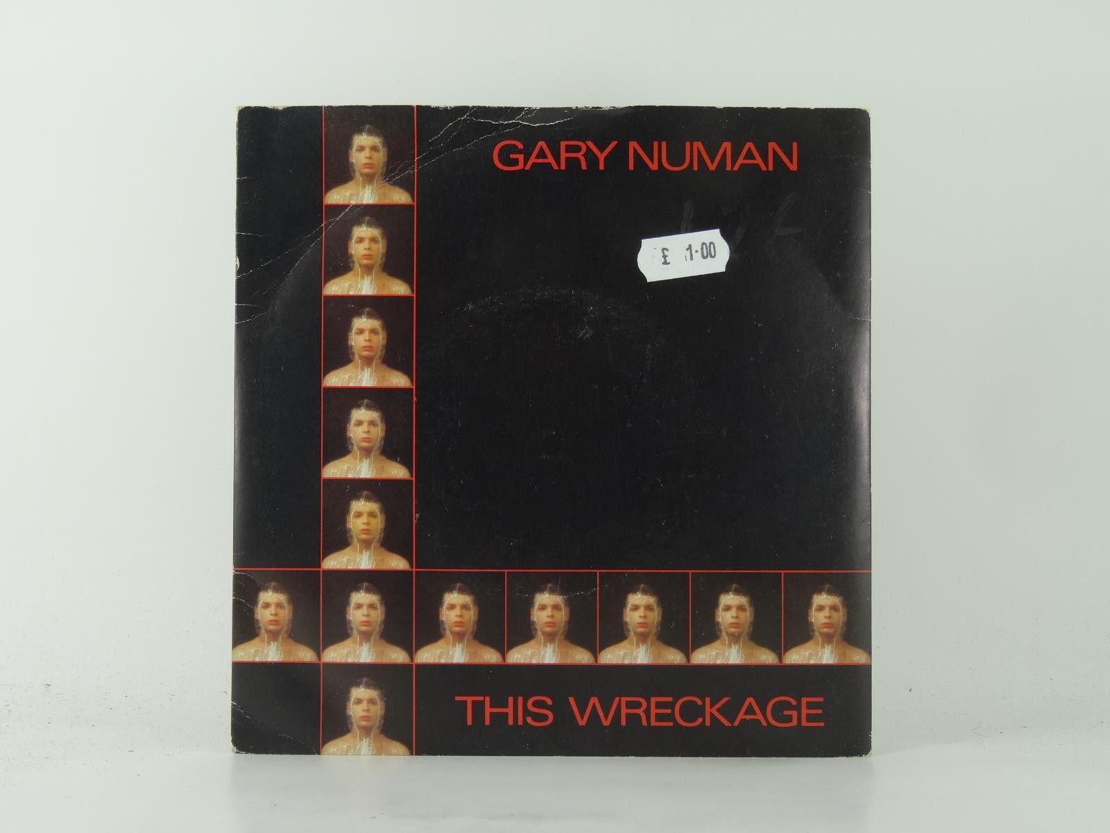 GARY NUMAN THIS WRECKAGE (4) 2 Track 7" Single plus Picture Sleeve BEGGARS BANQU