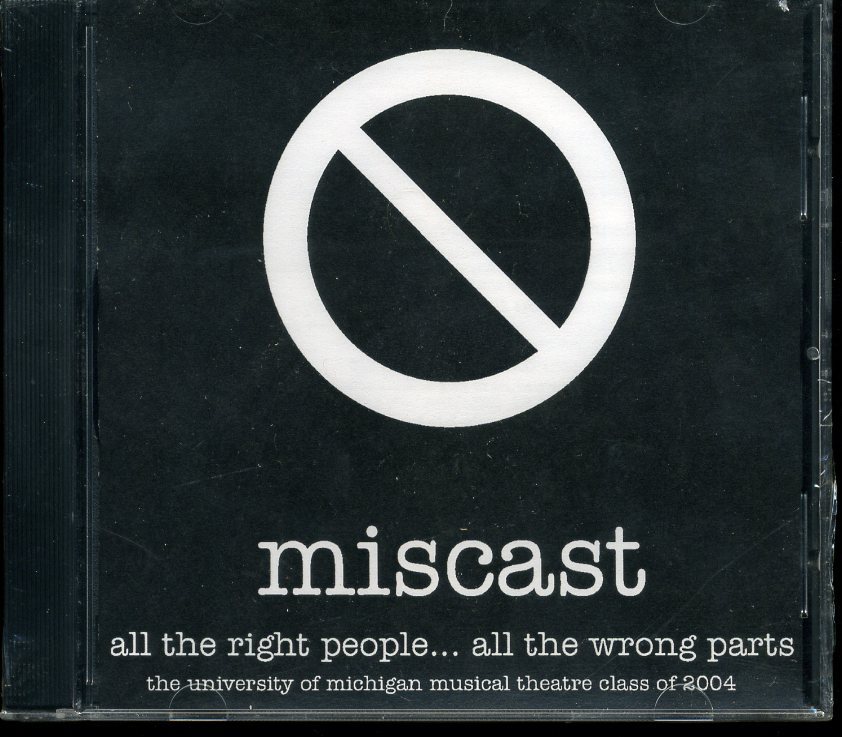 NEW MISCAST CD SCOTT GORDAN MICHELLE RICCI MELINDA BLAKE PAUL WYATT 18 SONG 