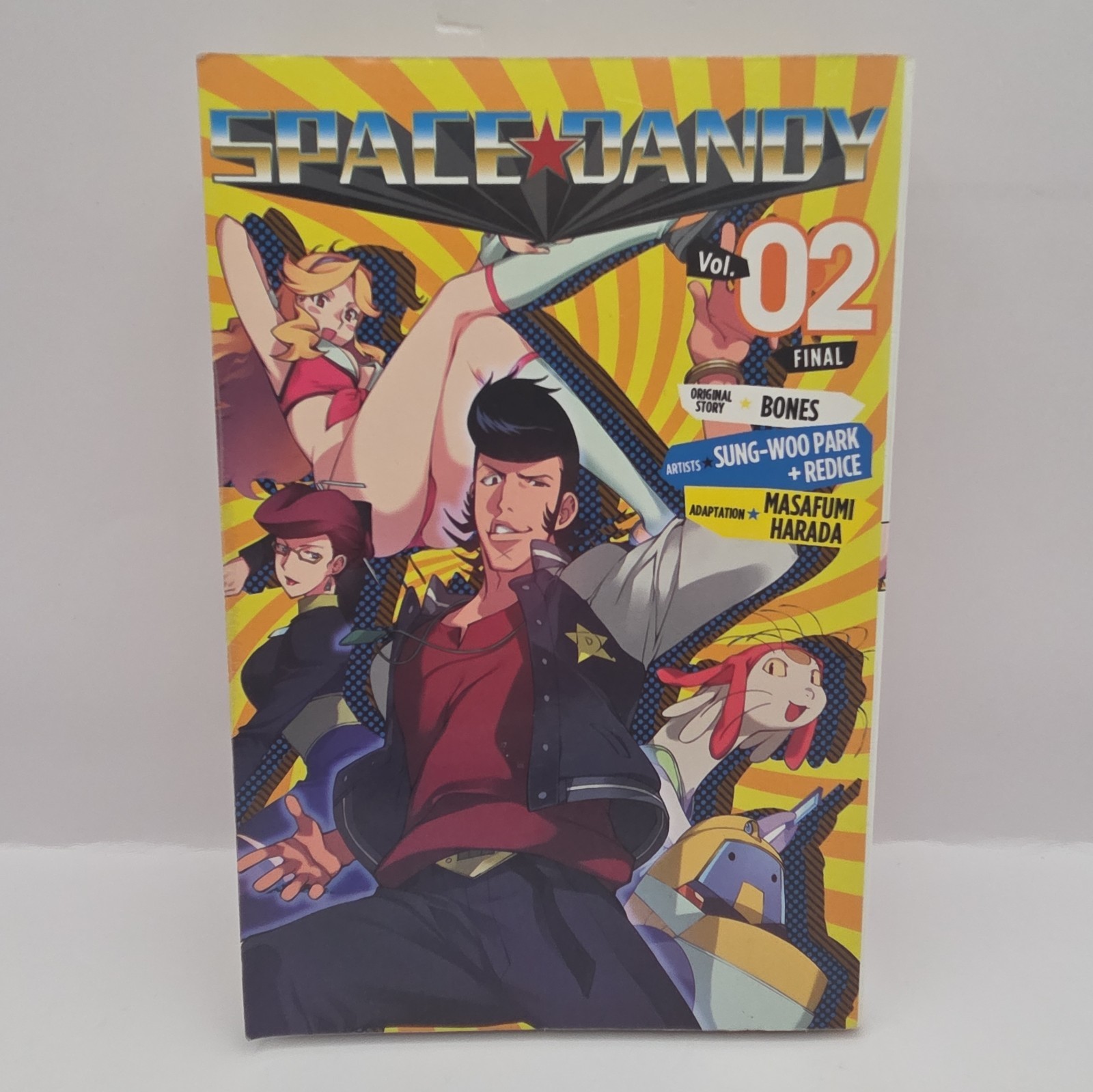 Space Dandy Vol 2 Manga Inglese Yen Press Volume 2 Final Sun-Woo Park + Redice