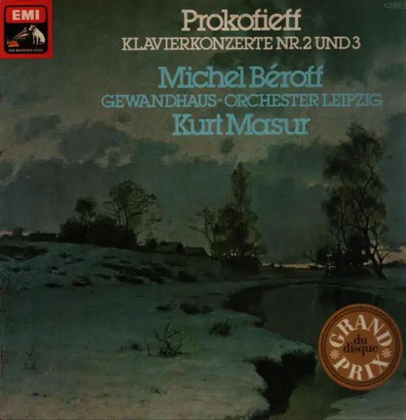 Concerti per pianoforte Prokofieff n. 2-3, Beroff EMI Vinyl LP