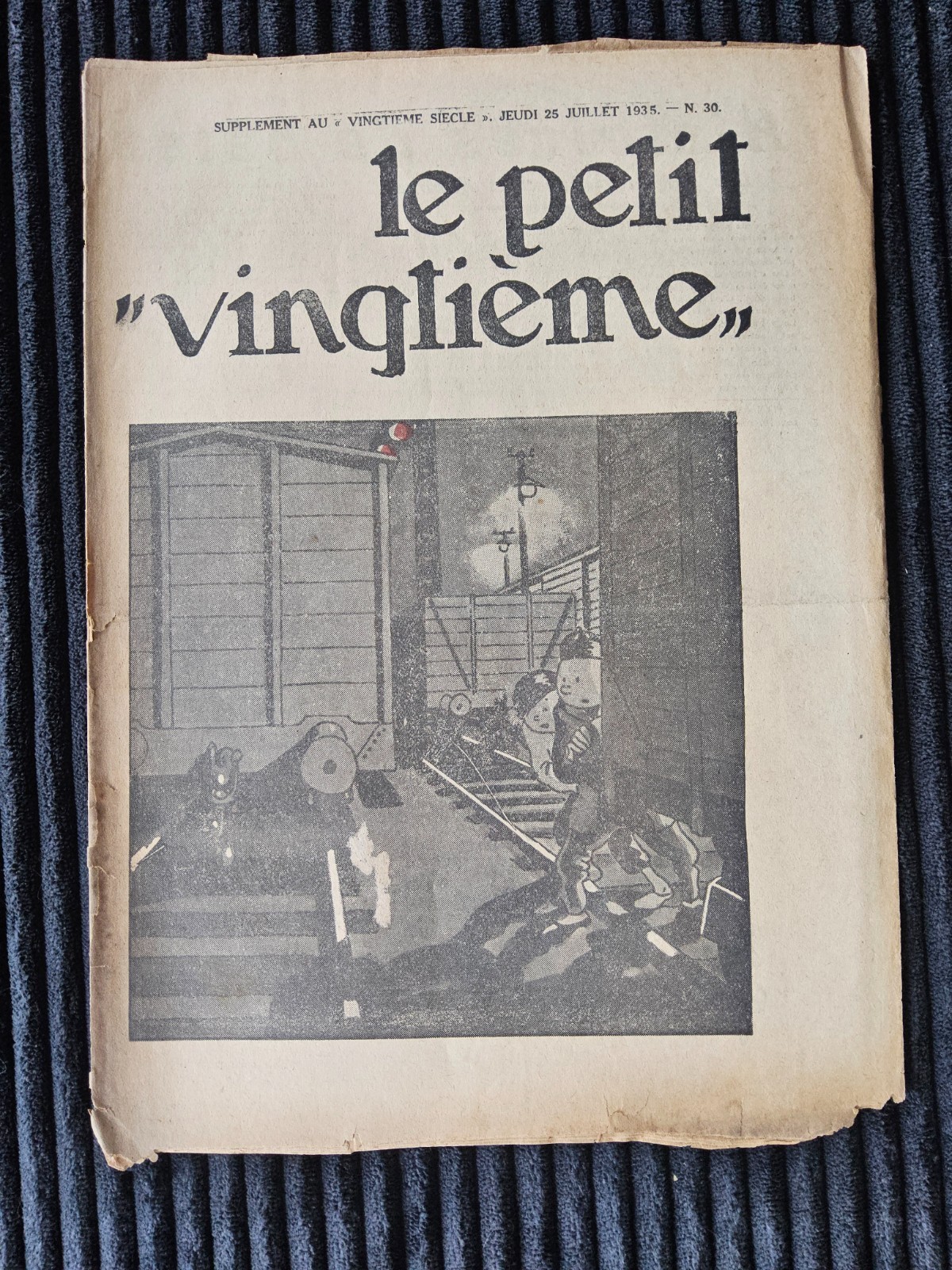 Tintin - Petit Vingtième - Numéro 30 de 1935