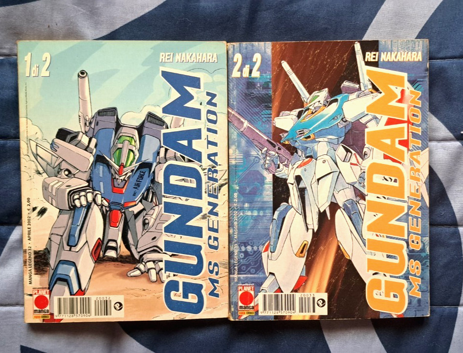 Gundam MS GENERATION 1 e 2 - SERIE COMPLETA- Planet Manga