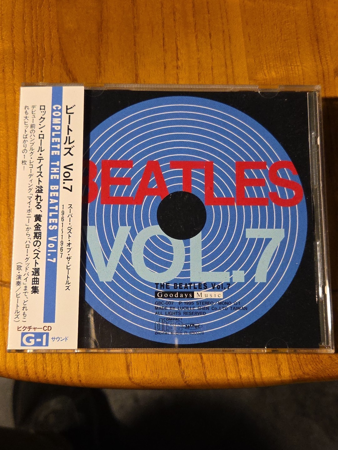 The Beatles - Complete Vol.7 CD 1995 Goodays Music Japan Import w/OBI 