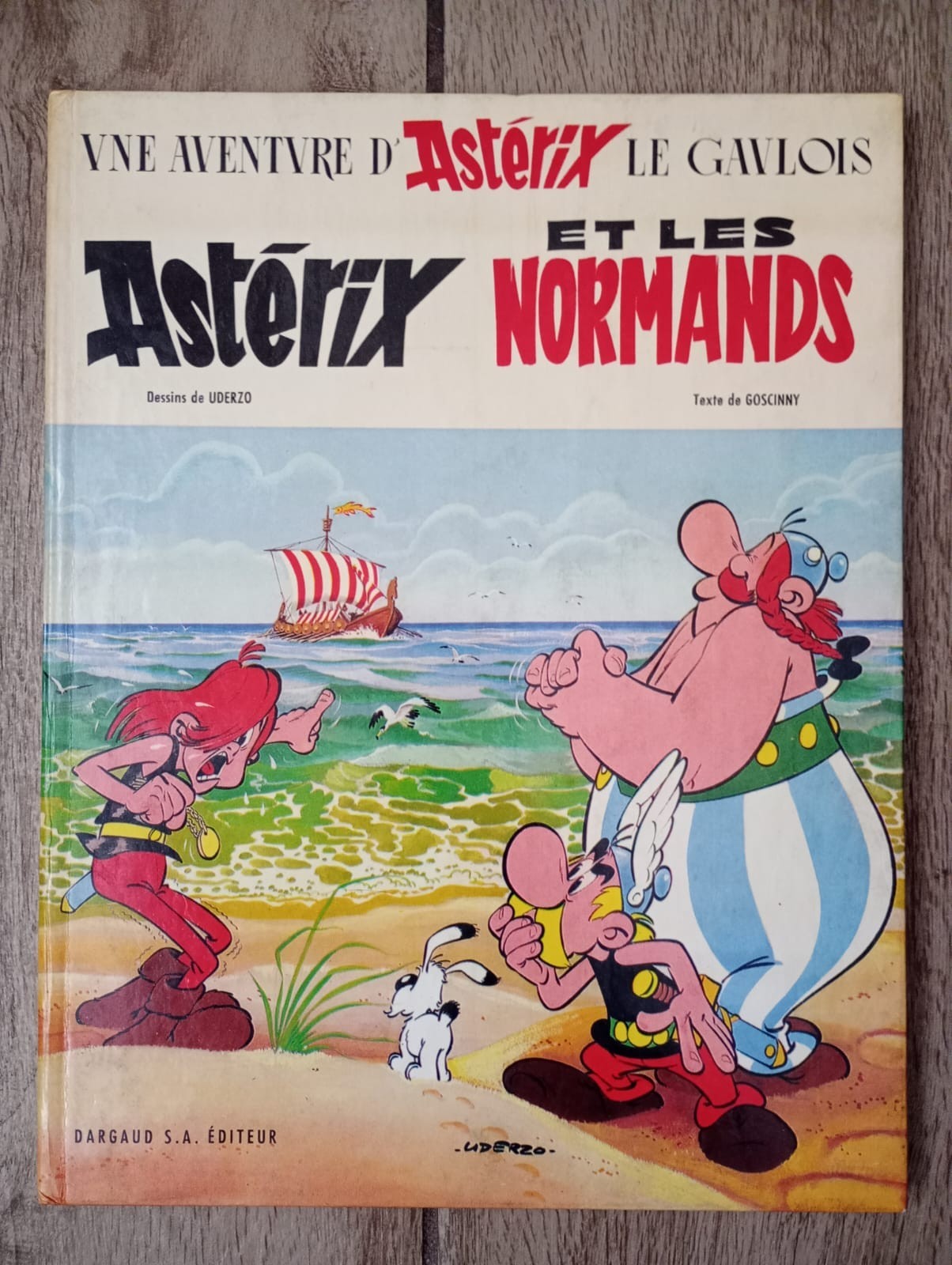 Astérix et les Normands 1966 Goscinny Uderzo, Dargaud prima edizione