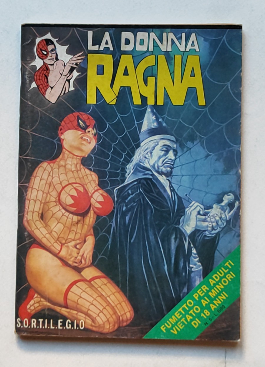 LA DONNA RAGNA n° 5 ED. GALASSIA/GALAX PIU' CHE OTTIME CONDIZIONI
