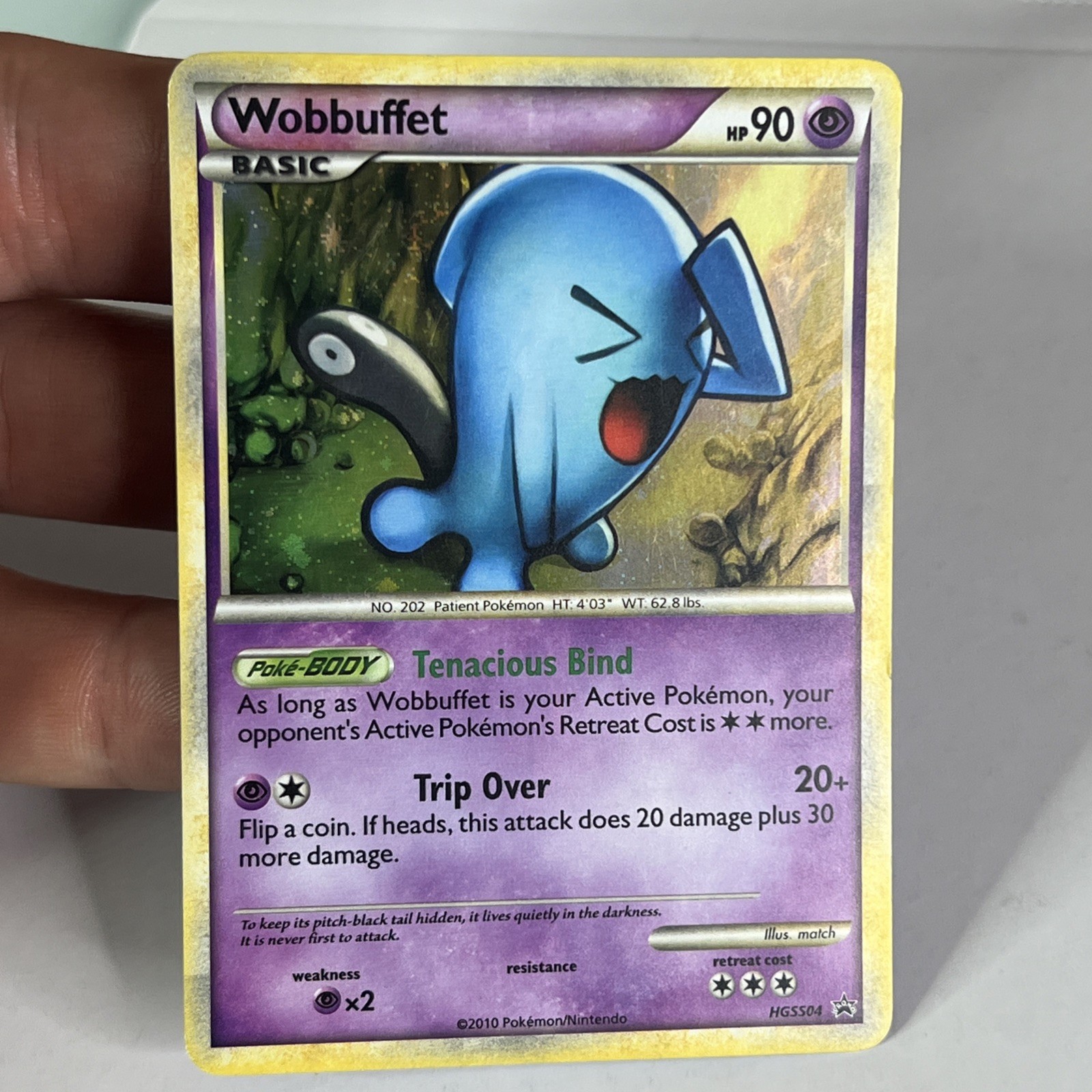 Wobbuffet HGSS04 Hgss Holo