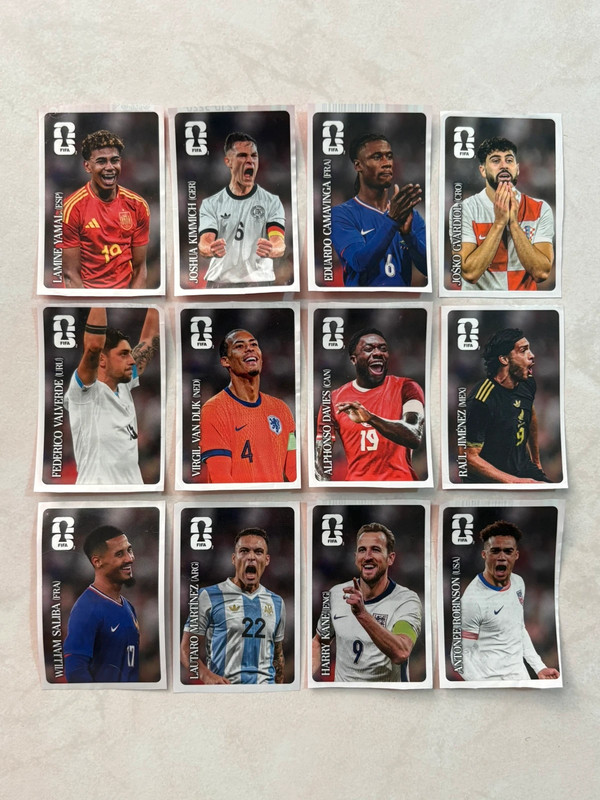 12 Coca-Cola Panini Stickers FIFA World Cup 2026 (European version)