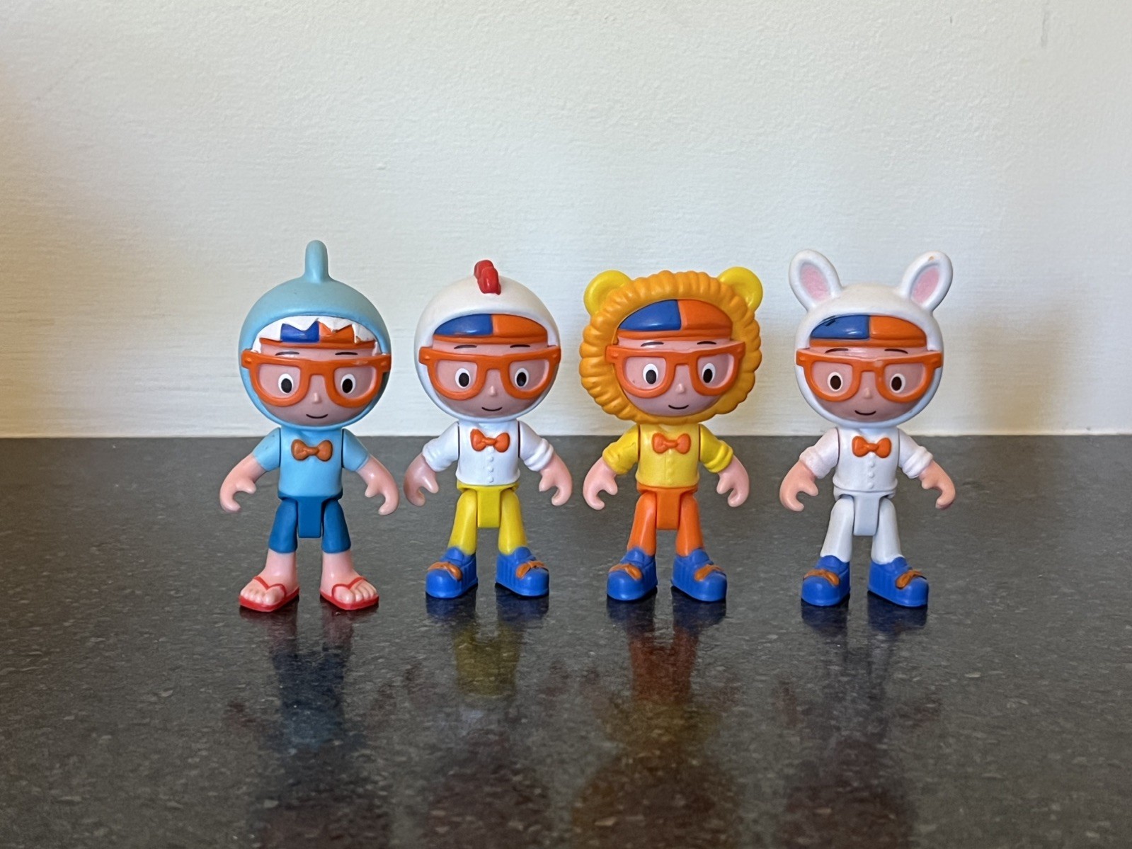 Blippi - Ball Pit Surprise Action Figures Toys x4 By Jazwares Selection 