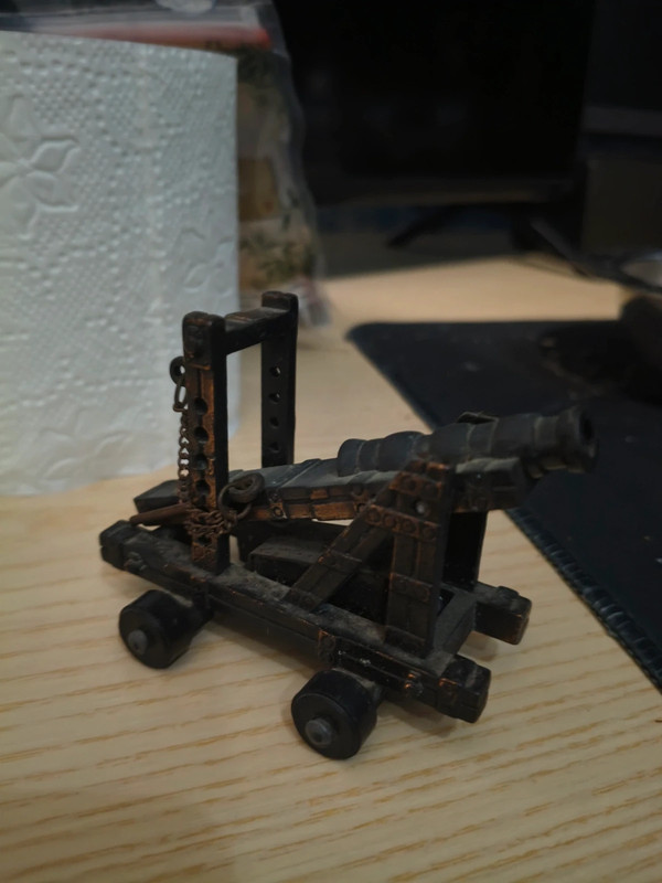 Cannone medievale vintage Warhammer