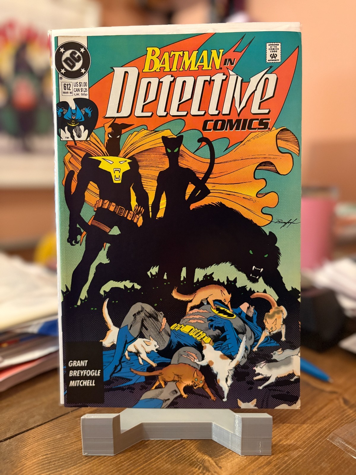 Detective Comics #612 - 1990 - Catman & Catwoman appearance