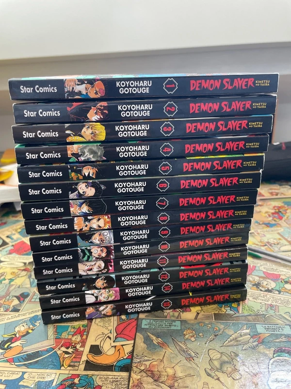 manga demon slayer (1-13)