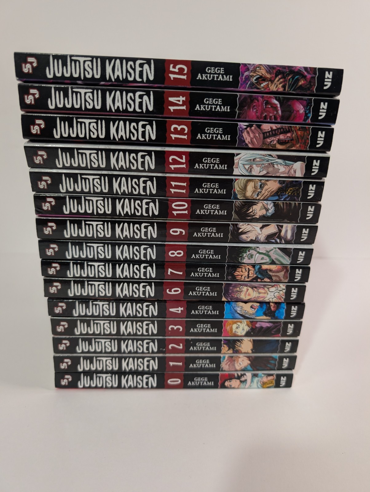 Jujutsu Kaisen Manga Lotto 15 Volumi 0-15 Mancanti Vol 5 Inglese Viz Gege Akutami