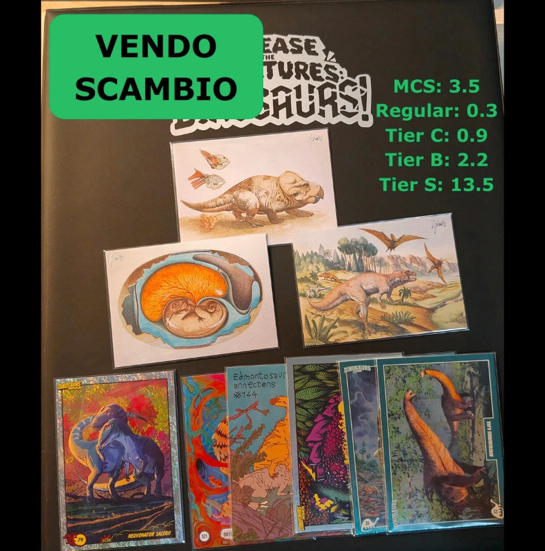 Vendo / Scambio - mandolista Release the Creature Dinosaurs
