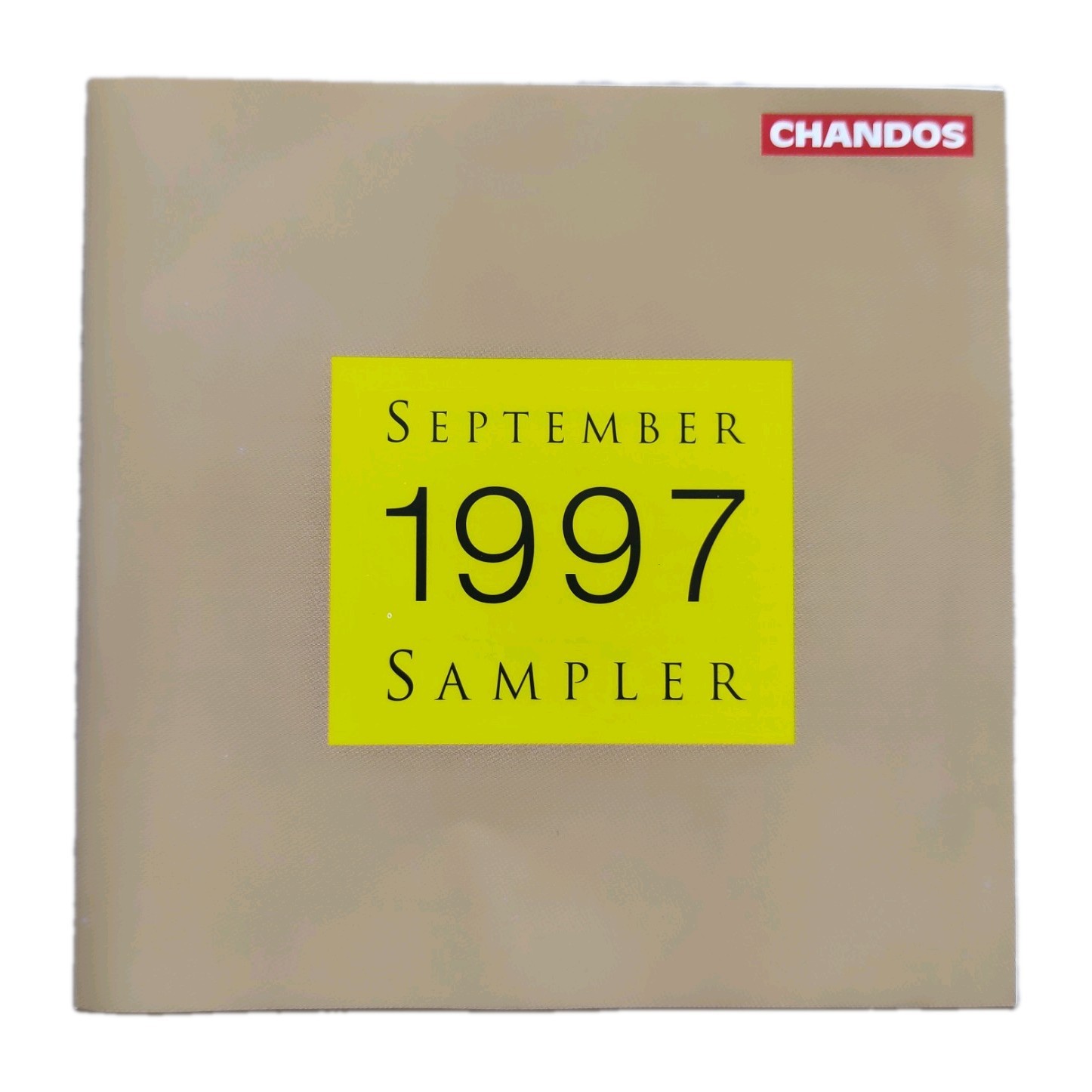 Chandos – September 1997 Sampler – Klassik CD – Mahler, Rachmaninov, Howells