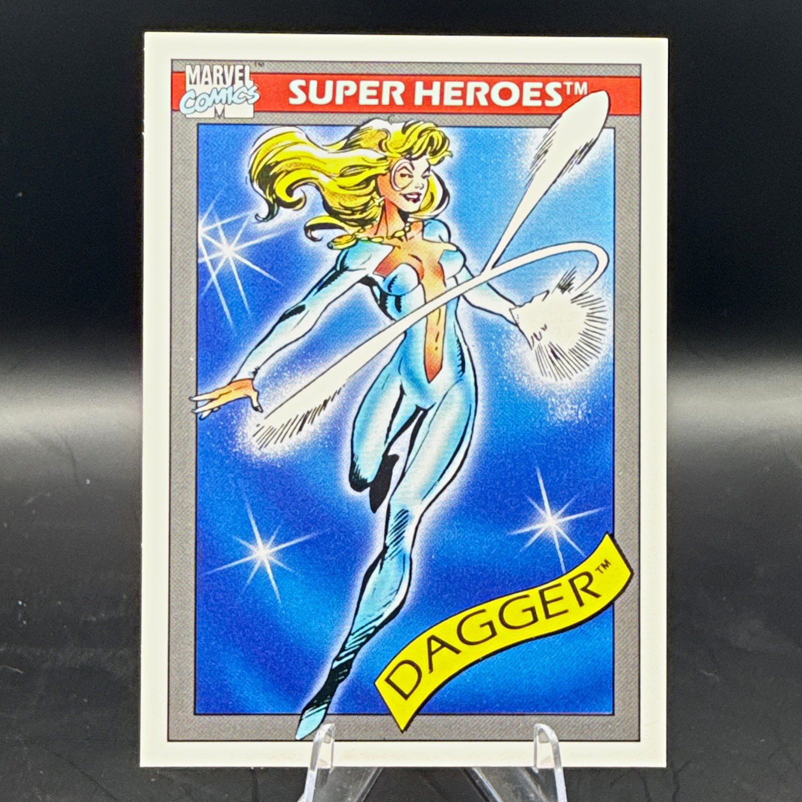 Impel 1990 Marvel Comics Super Heroes Base Set Dagger Non-Sport Card #14
