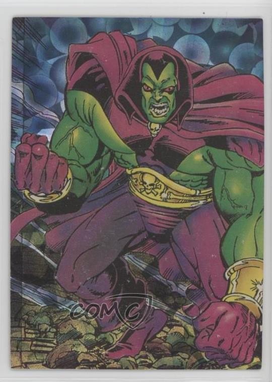 1992 Comic Images Marvel Silver Surfer All-Prism Drax #46 0nr3