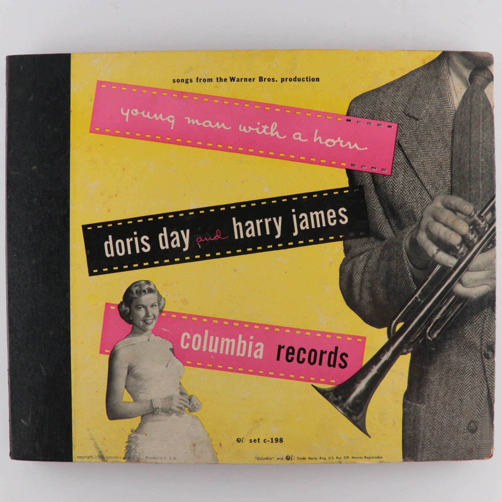 Doris Day, Harry James Young Man With A Horn 4x 10" 78 rpm Record Book Set ERROR
