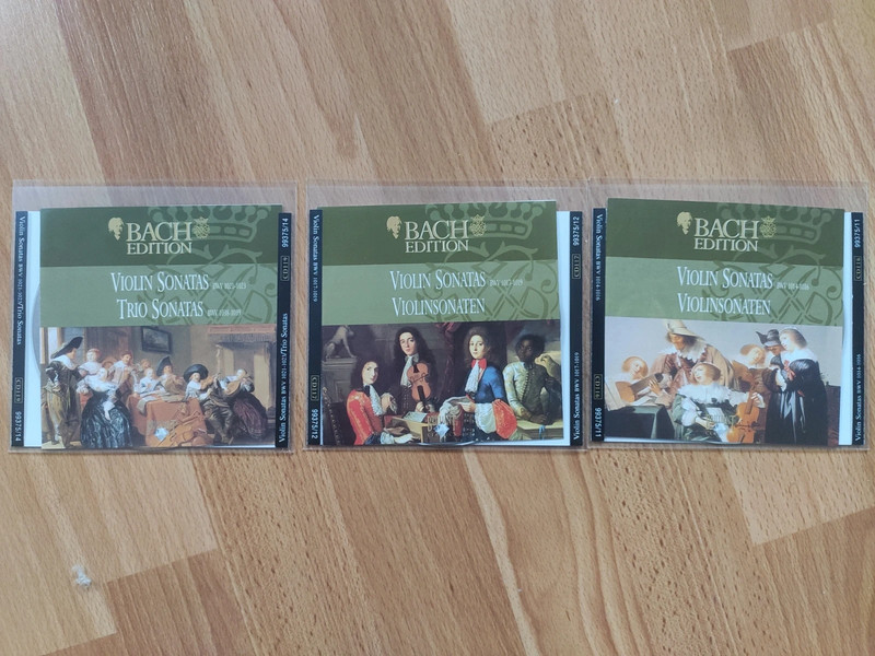 Bach / sonates pour violon