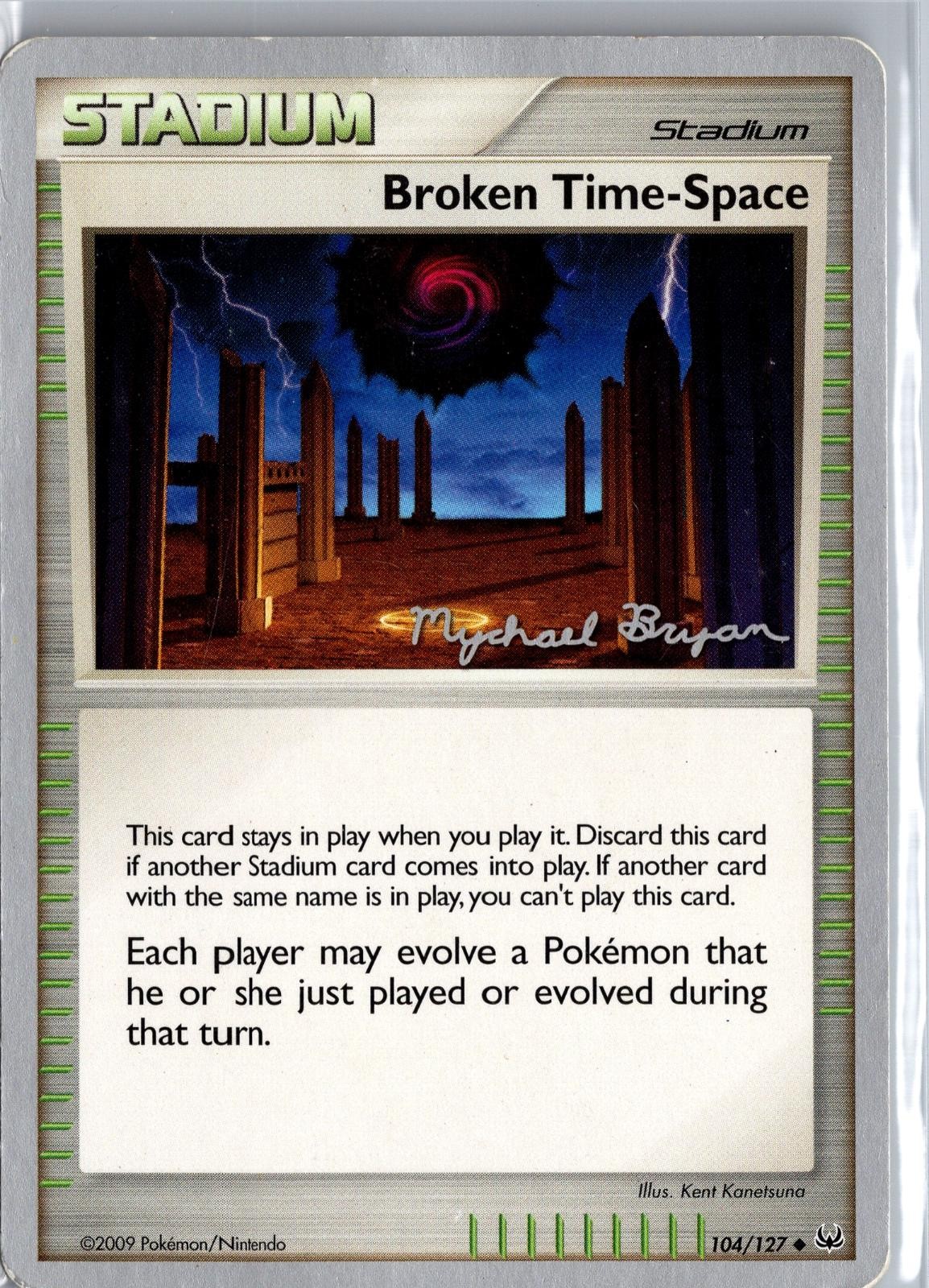 Broken Time-Space 104/127 Mazzi Campionato del Mondo Non Comuni Pokemon LP