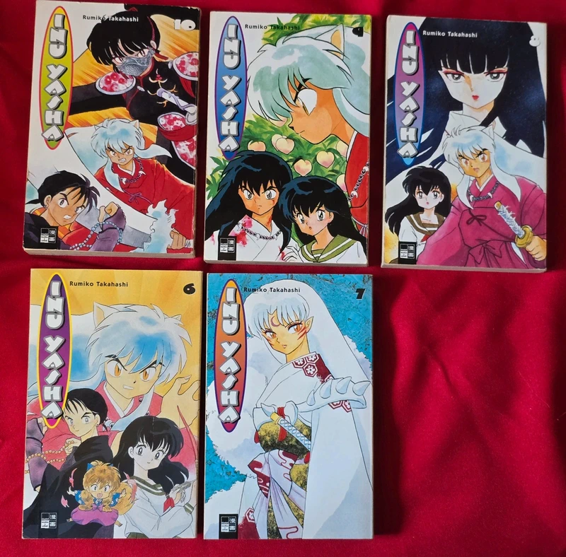 Inu Yasha Manga Klassiker Bände 6, 7, 8, 9, 10 Rumiko Takahashi EMA