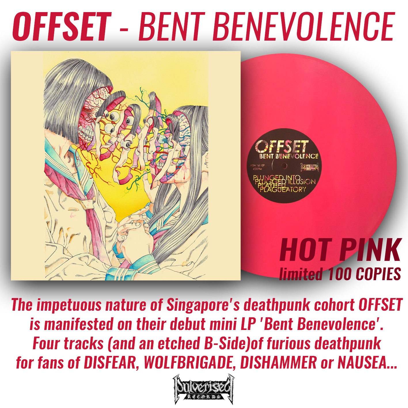 OFFSET - bent benevolence MLP pink