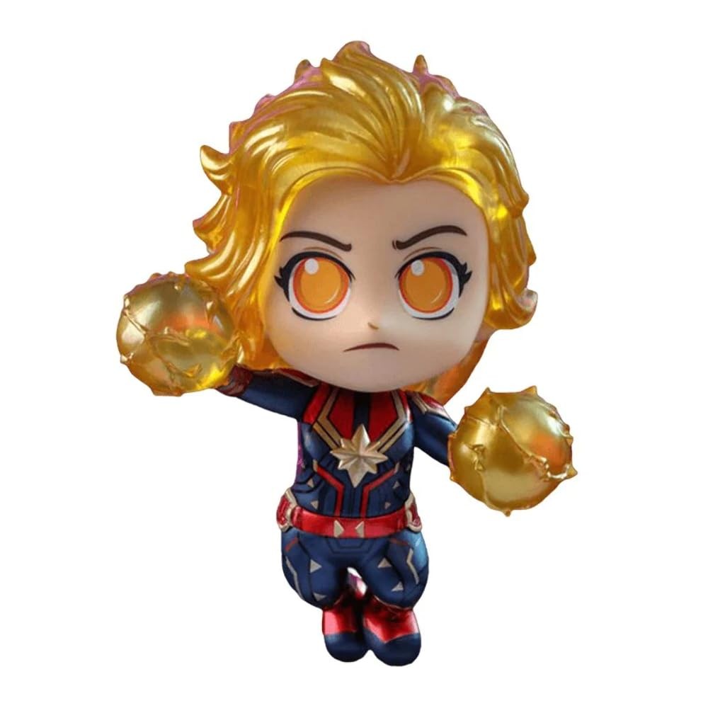 Cosbaby Small Avengers Endgame Captain Marvel Binary Form Figure Hot Toys Marvel