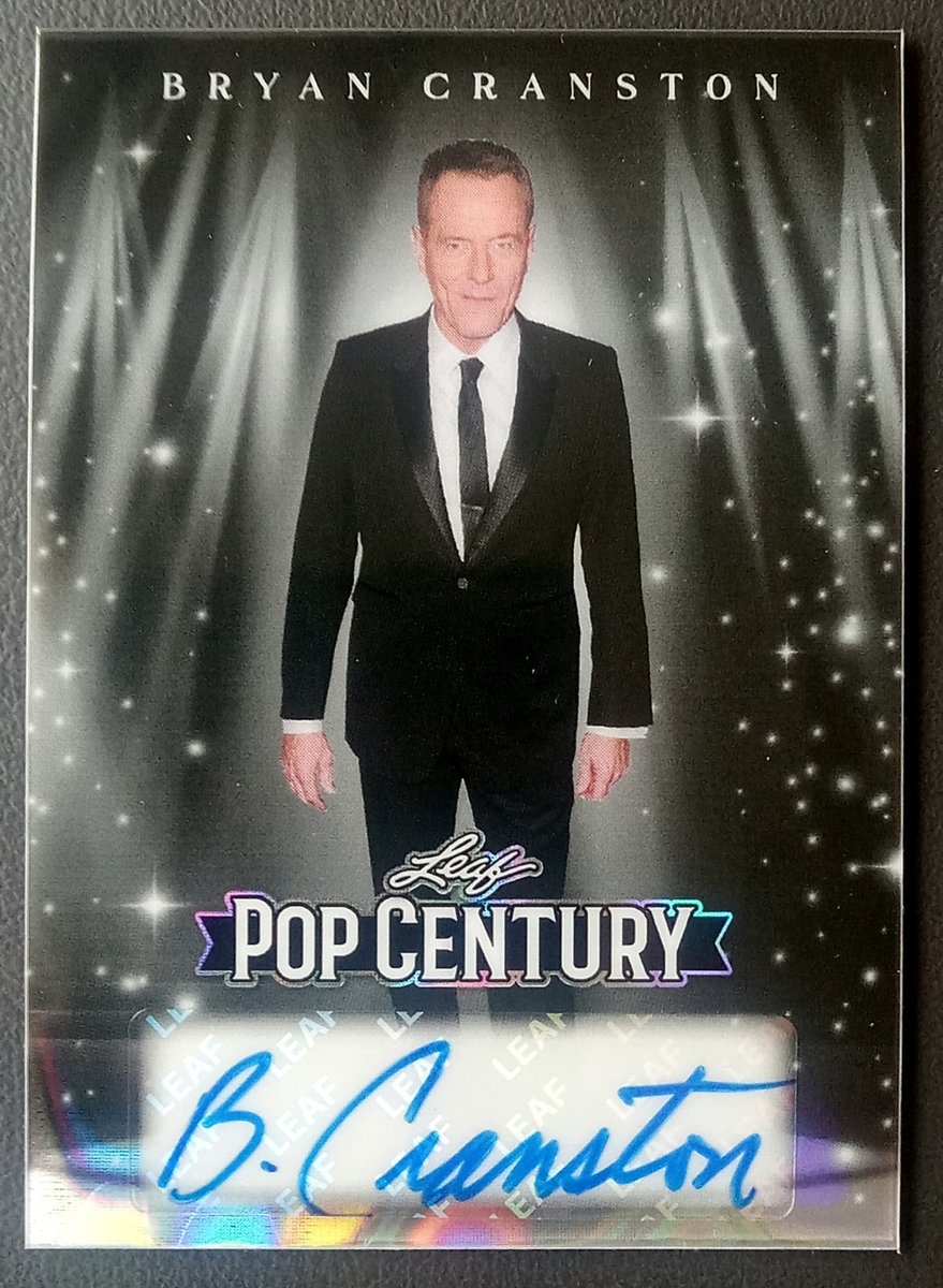 2026 Leaf Pop Bryan Cranston #1/1 auto. Stella Breaking Bad (Walter White) 🔥 🔥 