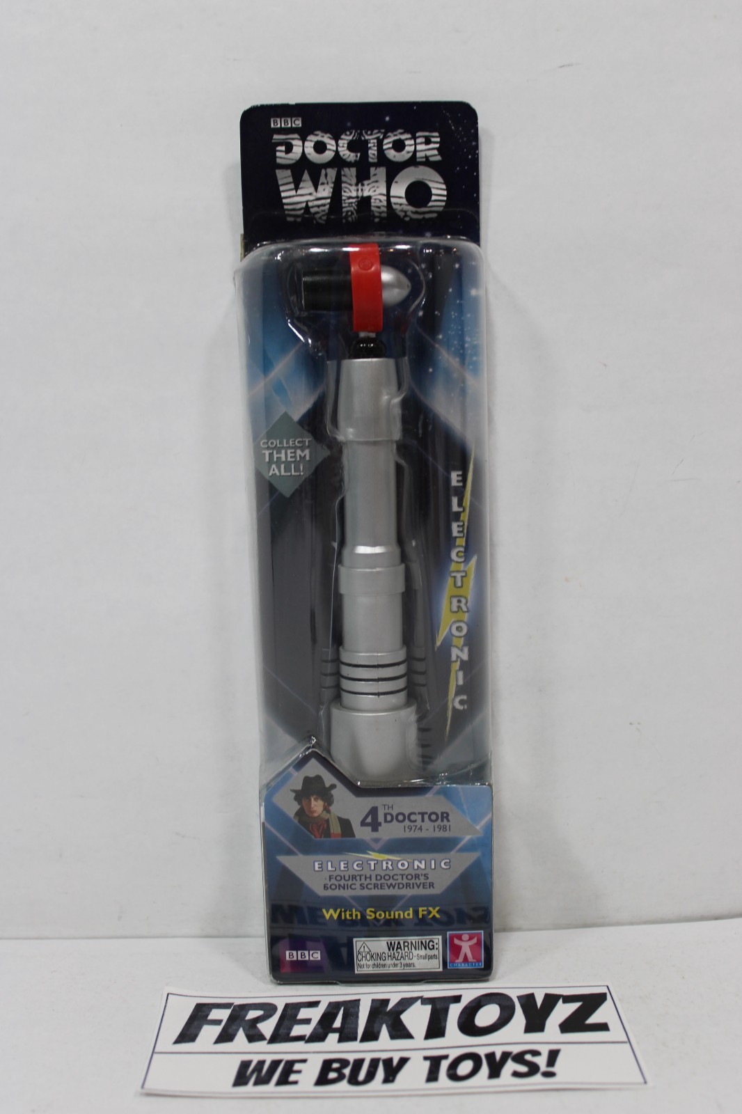 BBC Doctor Who The 4th Doctor Sonic Screwdriver Damaged Packaging
