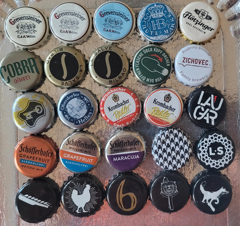 Capsules de bière