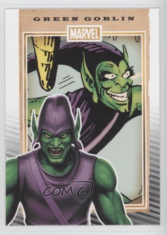 2014 Rittenhouse Marvel 75° anniversario Goblin verde #33 0y3