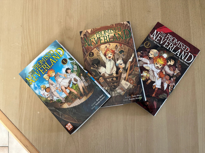 The promised neverland - tomes 1 à 3 NEUF
