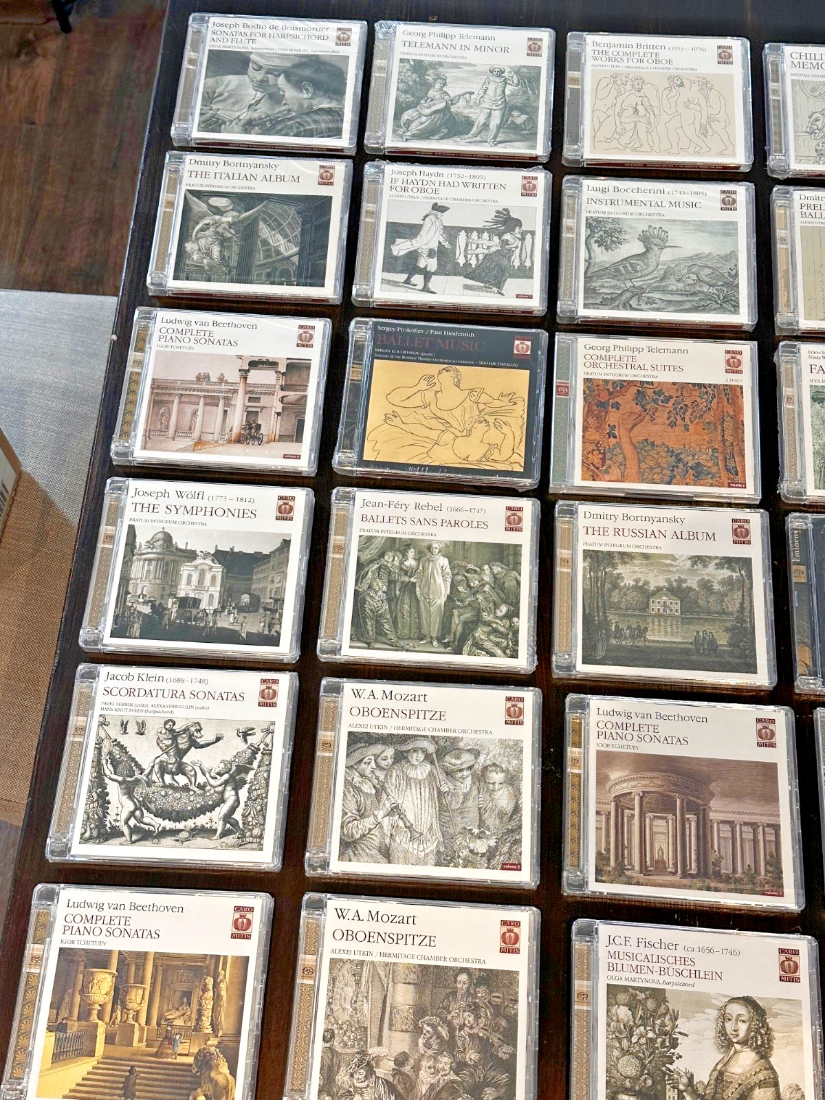 SACD Caro Mitis -Complete Audiophile  Collection - 50 CDs Originalverschweißt