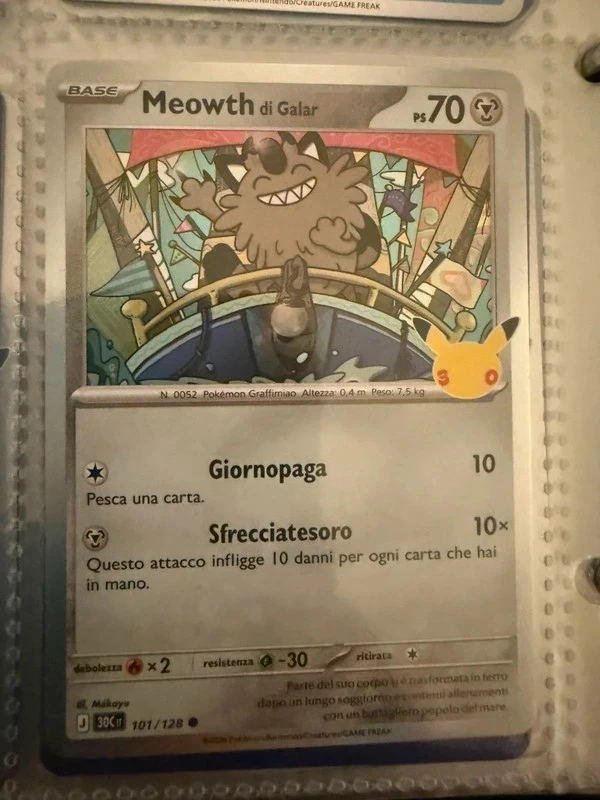 Meowth 101/128 Ita