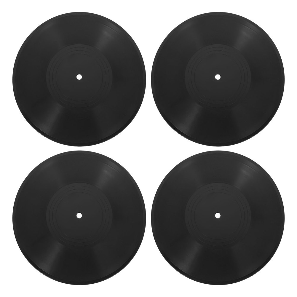 Reusable Black Plastic Vinyl Record Home Decor Retro Wall Hanging Art