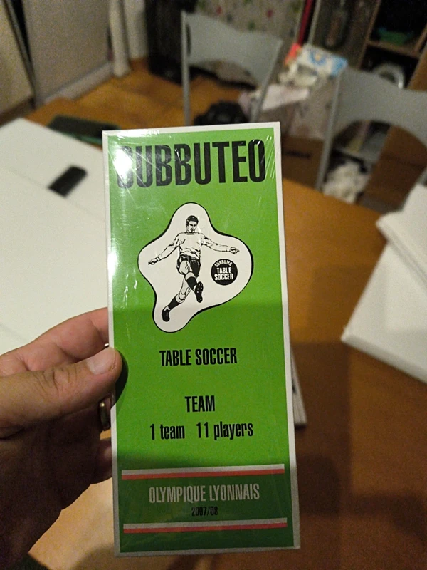 Subbuteo Olympique Lyonnais 2007/08