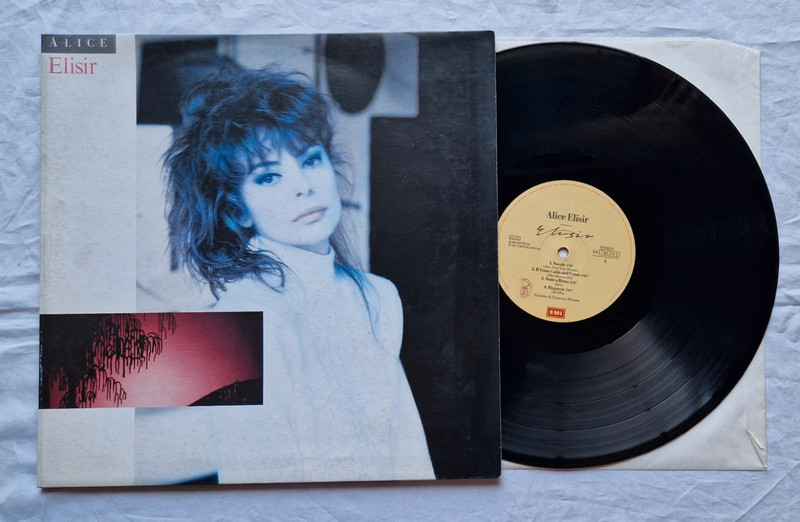 Alice Elisir Lp 33 giri del 1987 Il vento caldo Treni Tozeur