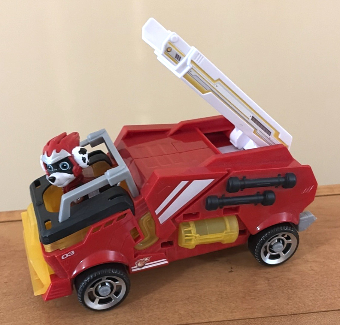PAW Patrol The Mighty Movie Marshall Vehicle Lights Up & Sound Spin Master