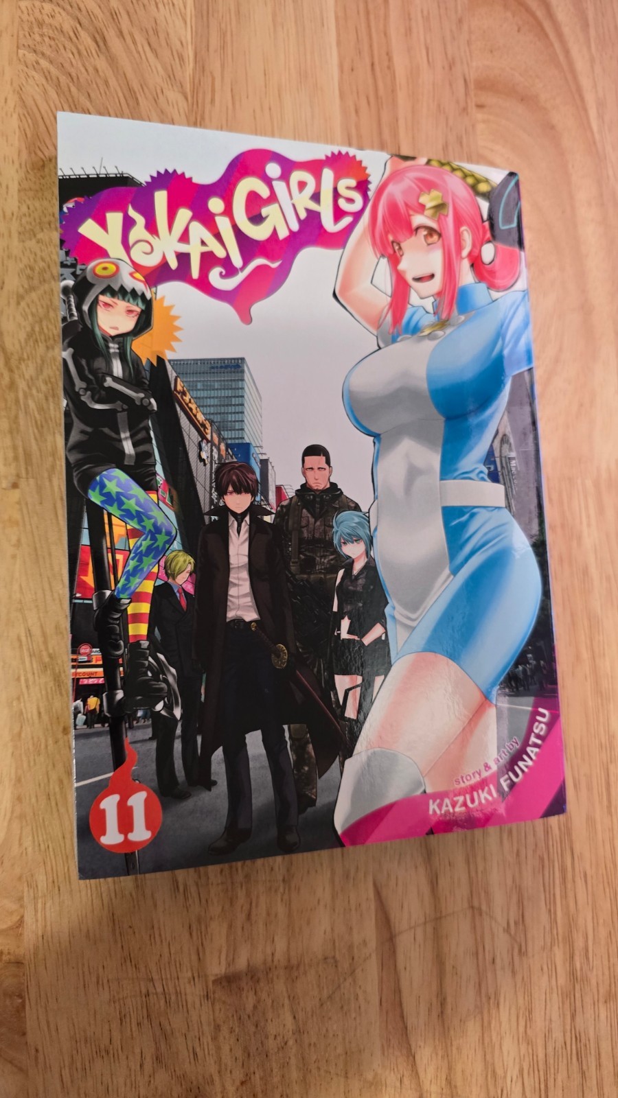 Yokai Girls Vol 11 di Kazuki Funatsu (Copertina morbida 2020) Manga