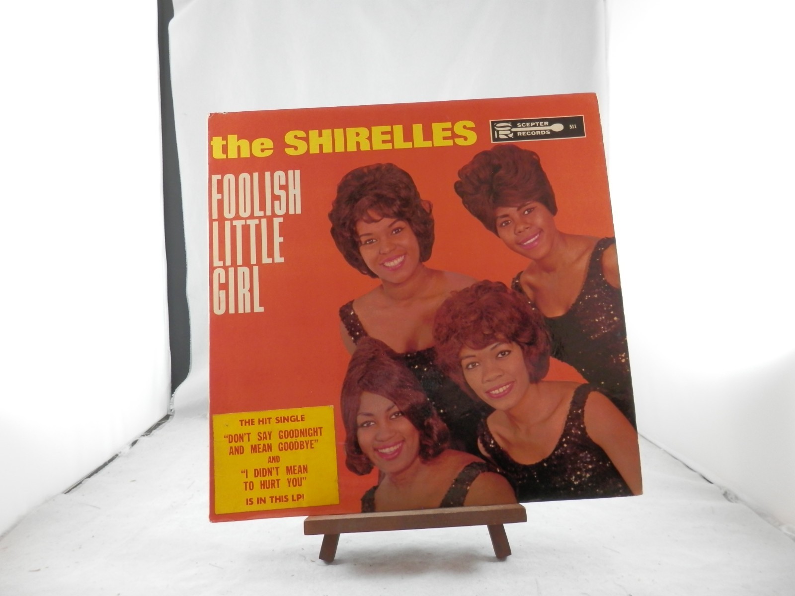THE SHIRELLES   "FOOLISH LITTLE GIRL"   G+  PLAY-GRADED    MONO