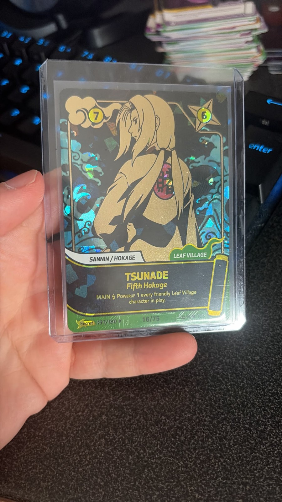 tsunade 131/130 variant numbered english 1st Edition naruto mythos