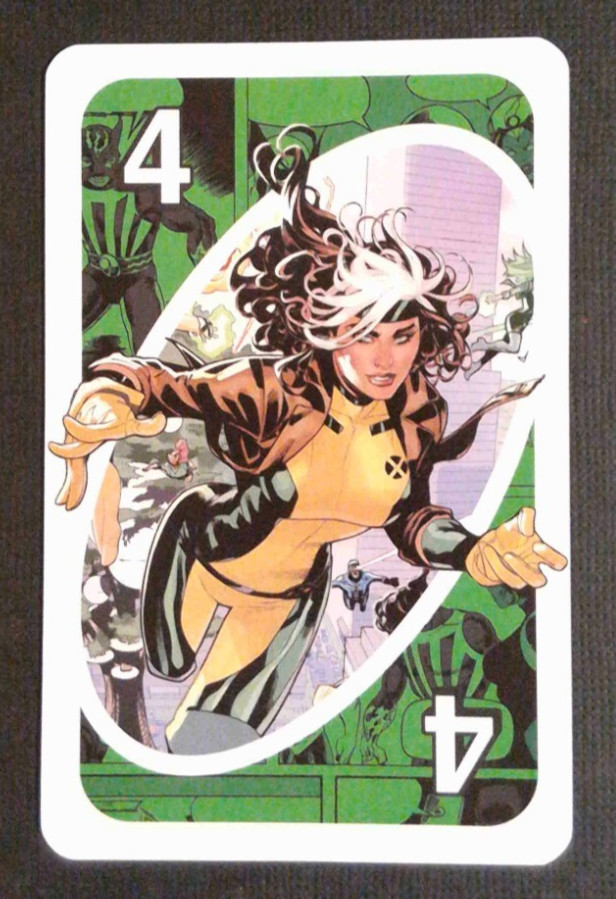 2026 Uno Marvel X-Men Card Green Rogue #4