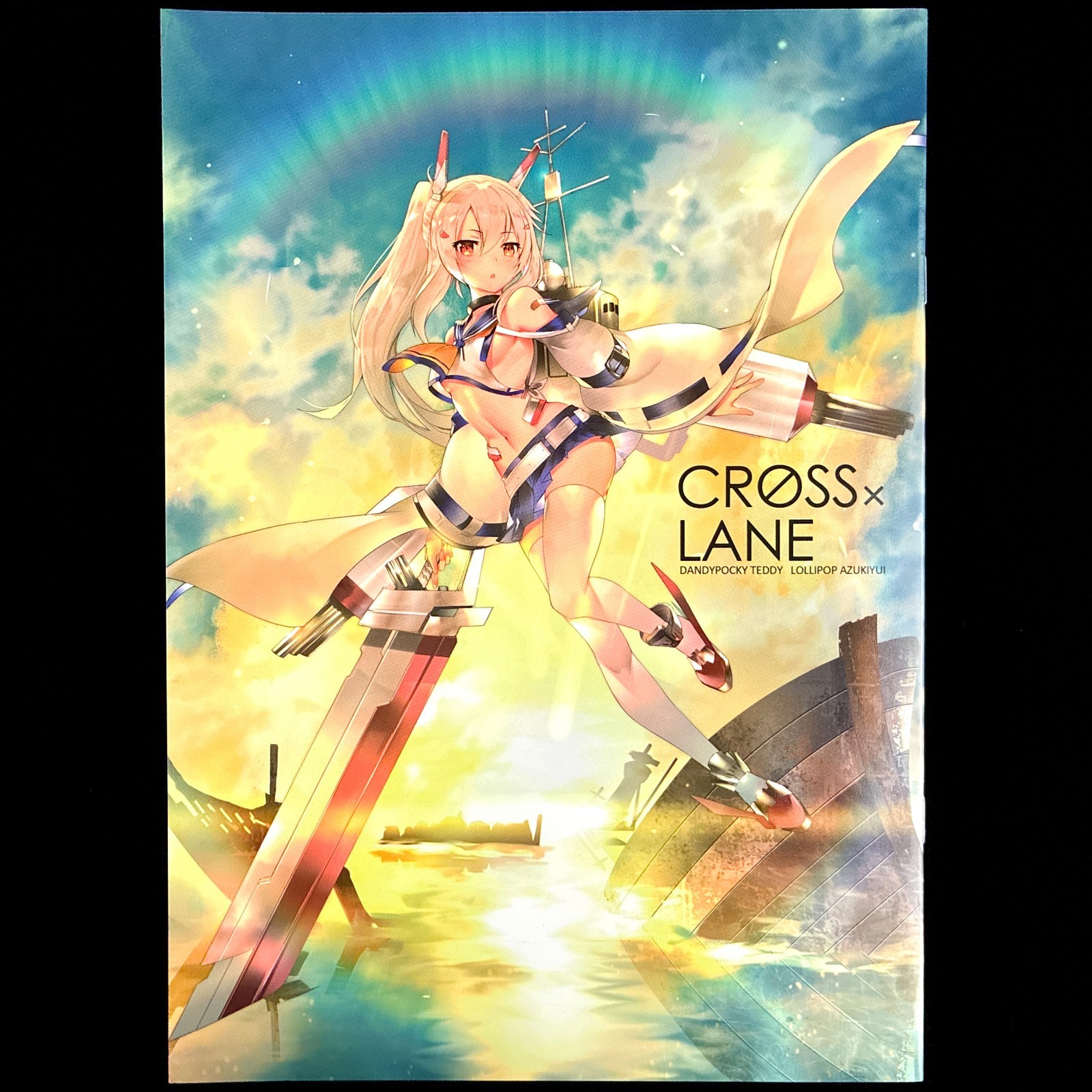 DANDY POCKY Teddy & Azuki Yui CROSS×LANE Azur Lane Doujinshi artbook libro d'arte